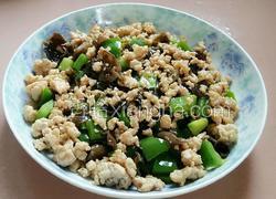 肉未甜椒黑木耳
