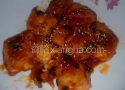 花生酱汁豆腐干