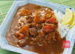 红烧咖喱牛肉的做法图解8