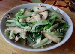 香菇炒小白菜
