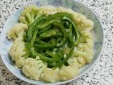 甜椒炒花菜