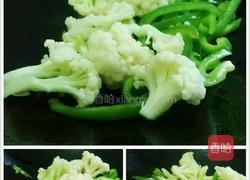 甜椒炒花菜的做法图解10