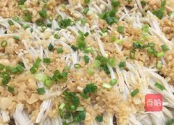 蒜蓉蒸鲜金菇粉丝的做法图解6