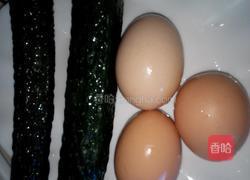 黄瓜炒鸡蛋的做法图解1