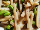 豆炒糖醋藕丝
