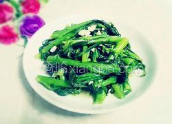 蒜蓉炒菜心