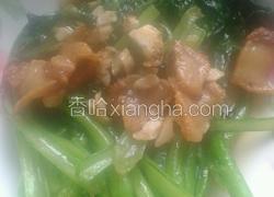 菜心炒肉