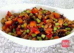剁椒炒豆角胡萝卜丁的做法图解8