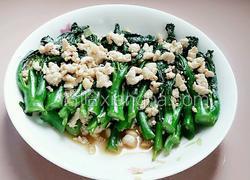蒜蓉肉未芥蓝
