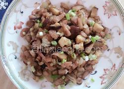 香菇茄子炒肉丁