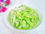 芹菜瘦肉炒丝瓜
