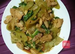 香莴笋炒肉片的做法图解7