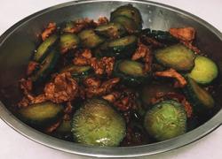 里脊肉片熘黄瓜