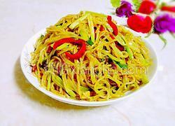 芹菜炒粉条