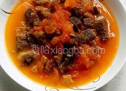 西红柿炖牛肉