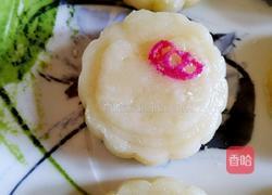 奶香蛋黄馅冰皮月饼的做法图解9