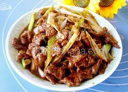 大葱爆牛肉