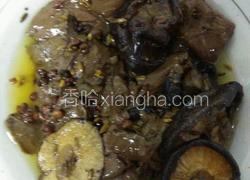 麻香鸭血炒香菇