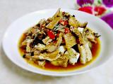 蒜蓉豉汁蒸鲮鱼干