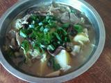 蘑菇白菜土豆粉条汤