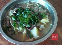 蘑菇白菜土豆粉条汤的做法图解14
