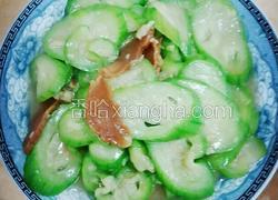 菜脯蒜香丝瓜