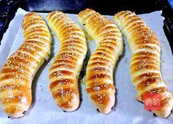 毛毛虫面包的做法图解12