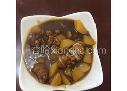 咖喱鸡腿炖土豆