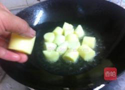 香菇肉片闷日本豆腐的做法图解5