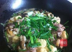 香菇肉片闷日本豆腐的做法图解11