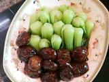 蚝油香菇vs灼小白菜