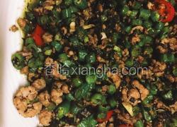 豆角肉末橄榄菜