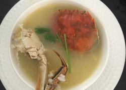 沙锅大闸蟹粥
