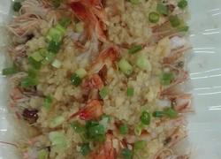 蒜茸粉丝蒸开边麻虾