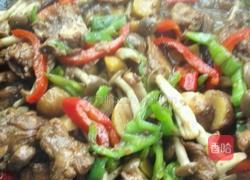 板栗蟹味菇烩鸡腿的做法图解10