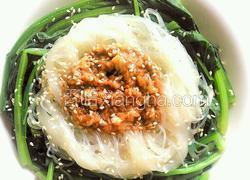 菠菜拌粉丝