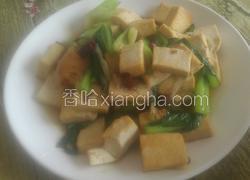 家常油菜烧豆腐