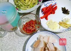 ＃乐享陶瓷＃鲜笋回锅肉的做法图解3