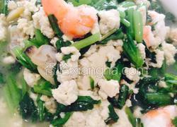 海鲜茼蒿豆腐汤