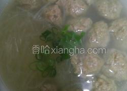 萝卜肉丸粉丝烫