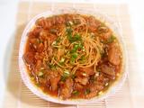 金针菇蒸排骨