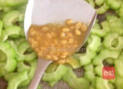 清炒苦瓜的做法图解4