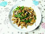 三丝会首(肉、香菇、青椒)的做法[图]