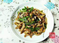 三丝会首(肉、香菇、青椒)的做法图解21
