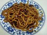 肥牛泡菜炒乌冬