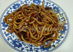 肥牛泡菜炒乌冬