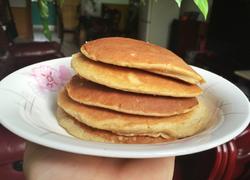 无油无泡打粉 健康香蕉松饼