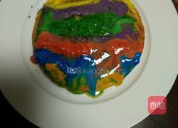  彩虹涂鸦蛋糕的做法图解13