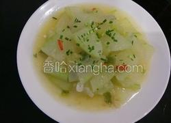 清炒冬瓜