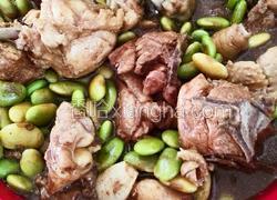 毛豆炒鸡块